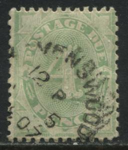 Australia 1902 4d Postage Due used