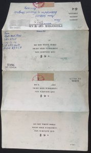 1944 USA Mc Coy Camp POW prisoner War Letter Sheet Cover To Germany