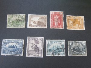 Iraq 1923 Sc 1-7,10 FU