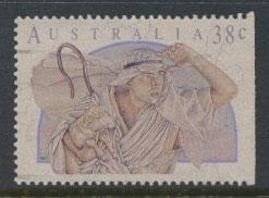 Australia SG 1309  Used  from booklet right margin imperf - Christmas