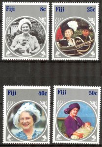 Fiji 1985 Birthday of Queen Elizabeth II set of 4 MNH