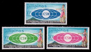 Philippines 1059 - 1061 MNH