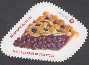 Canada - #3177ci - Sweet Canada - Berry Pie, Die Cut From Quarterly Pack - MNH