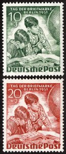 Germany Stamps # 9NB6-7 MNH