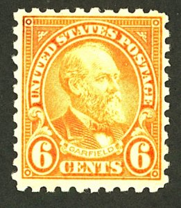 U.S. #587 MINT OG NH