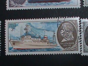 ​Russia Stamp:1980- SC#4799-4804 Russian Famous Ships   CTO Stamp set- Rare-