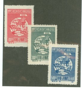 China (PRC) #5-7 Mint (NH) Single (Complete Set)