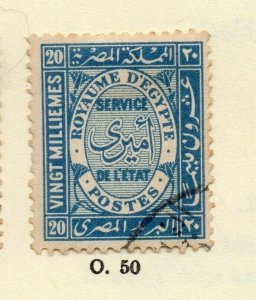 Egypt 1940s Early Issue Fine Used 20p. NW-165728