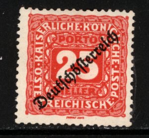 Austria 1919  Scott #J68 MLH