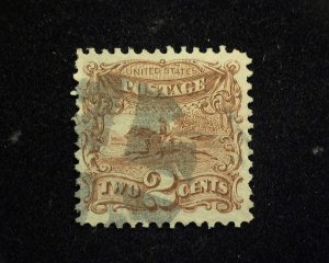 HS&C: Scott #113 Choice. Vf/Xf Used US Stamp