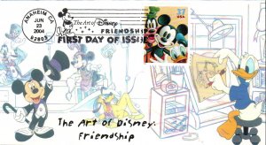 #3865 Disney - Mickey Mouse Cruz FDC