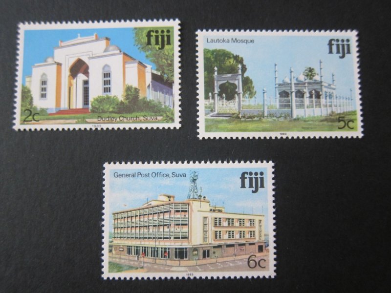 Fiji 1983 Sc 410b,412a,413a MNH