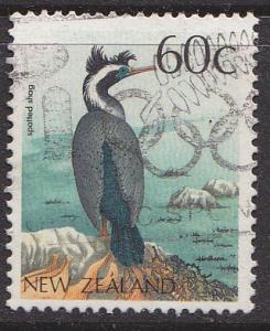 New Zealand 1988 60c Cormorant (SG1465)(fu)