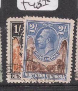 Northern Rhodesia SG 10-11 VFU (7dlr)