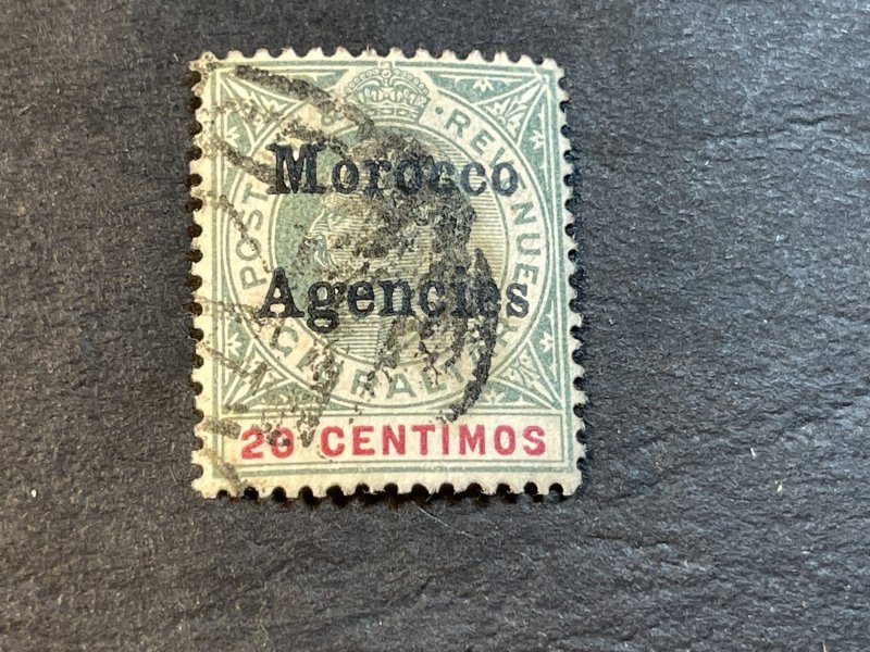 GREAT BRITAIN/BOA/MOROCCO # 22-USED--SINGLE--1904