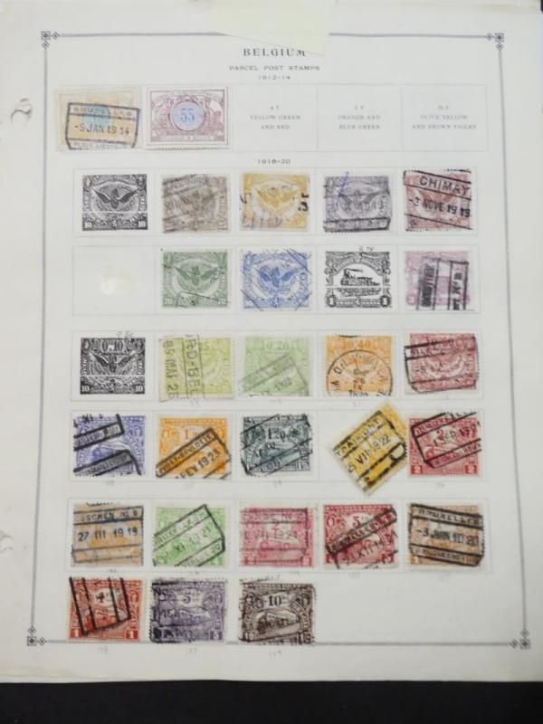 EDW1949SELL : BELGIUM Very clean Mint & Used collection on album pages Cat $2355