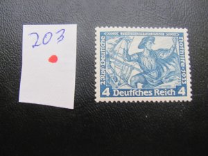 Germany 1933 MNH SC B50 XF 20 EUROS (203)