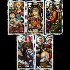 ISLE OF MAN 2005 - Scott# 1128-32 Christmas Set of 5 NH