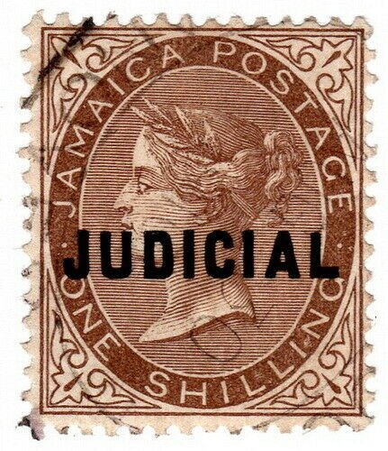 (I.B) Jamaica Revenue : Judicial 1/- (1908)