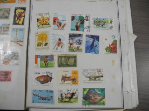 NORTH KOREA, CUBA &, accumulation of Stamps & Souvenir Sheets