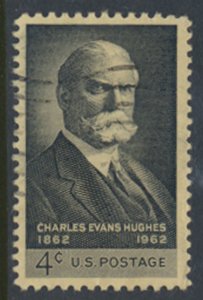 USA  SC#  1195   Used 1962 Clark Evans Hughes    see scan