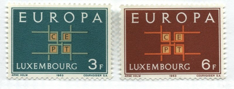 Luxembourg 1963 Europa stamps unmounted mint NH