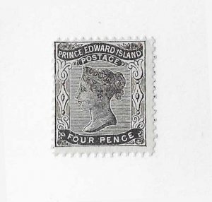 Prince Edward Island Sc #9 4c black OG FVF