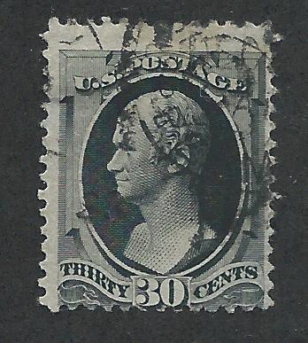 #190 Used, 30c. Hamilton, SCV $100