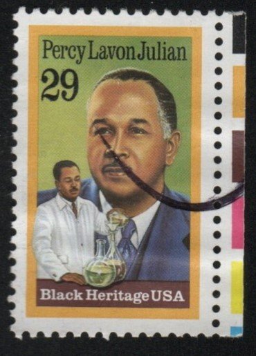 SC# 2746 - (29c) - Percy Julian, Chemist, used single