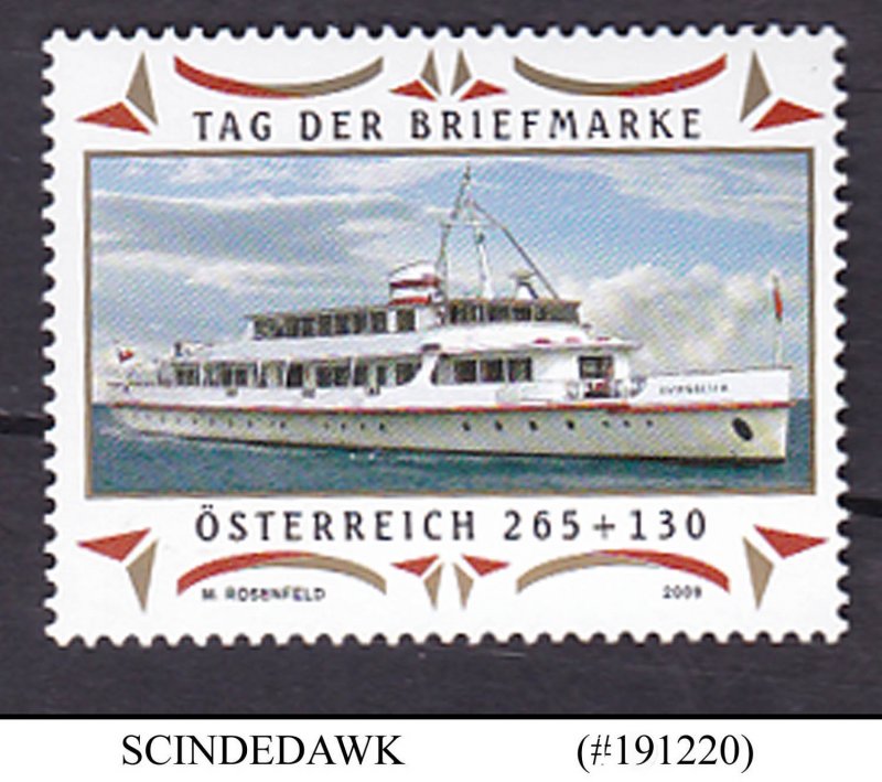 AUSTRIA - 2009 STAMP DAY / SHIP 1V MNH