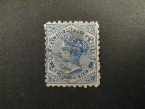 New Zealand #66 used diagonal crease across a23.5 9849 9849a