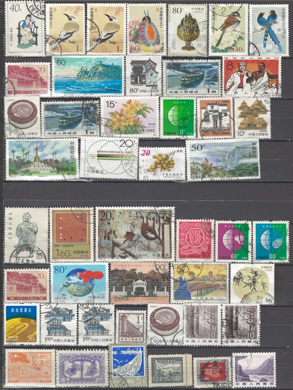 COLLECTION LOT OF #1028 CHINA 47 STAMPS 1949+ CLEARANCE