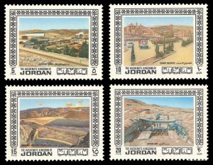 Jordan 1973 Scott #729-732 Mint Never Hinged