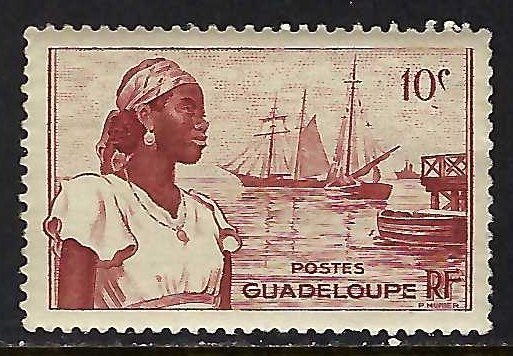 Guadeloupe 189 MOG SHIP Z8303-10