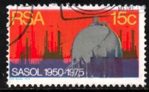 South Africa Scott 439, 1975 SA Coal 15c, used