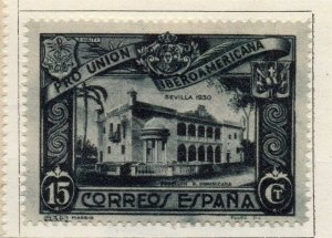 Spain 1930 Seville Exhibition Columbus Issue Fine Mint Hinged 15c. 041106