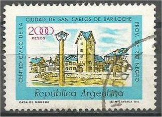 ARGENTINA, 1977, used 2000p, G .P.O, Scott 1178