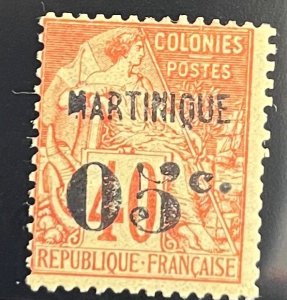 Martinique, 1891, SC 16, LH