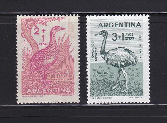 Argentina CB17-CB18 Set MNH Birds (B)