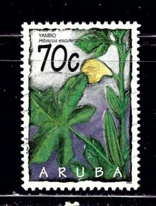 Aruba 124 Used 1995 issue