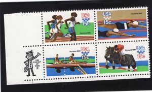 1791-1794 Olympic Games, MNH LL-ZIP blk/4