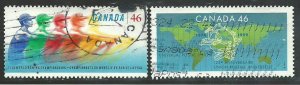 Canada #1805-06   -2      used VF 1999 PD