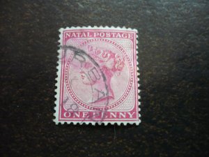 Stamps - Natal - Scott# 51 - Used Single Stamp