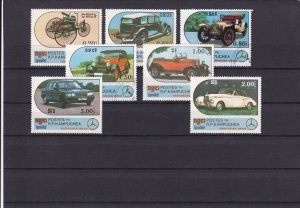 SA19g Cambodia 1986 Old Cars mint stamps