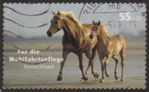 Germany #B996 used - horses