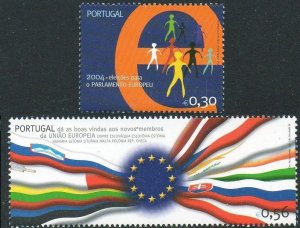 2004 Portugal 2816-2817 European Union 2,00 €