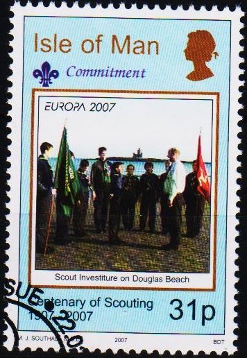 Isle of Man. 2007 31p Fine Used