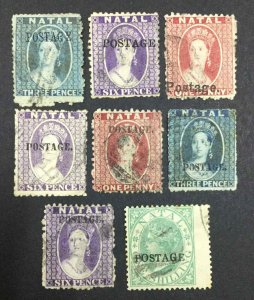 MOMEN: NATAL 1869-1870 USED £730 LOT #64573