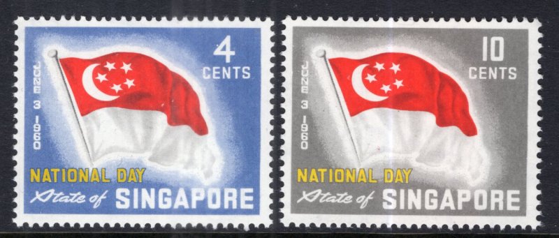 Singapore 49-50 Flags MNH VF