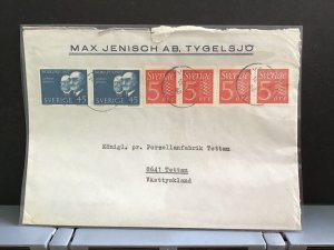 Sweden 1968 Max Jenisch AB Tygelsjo stamp cover R31567